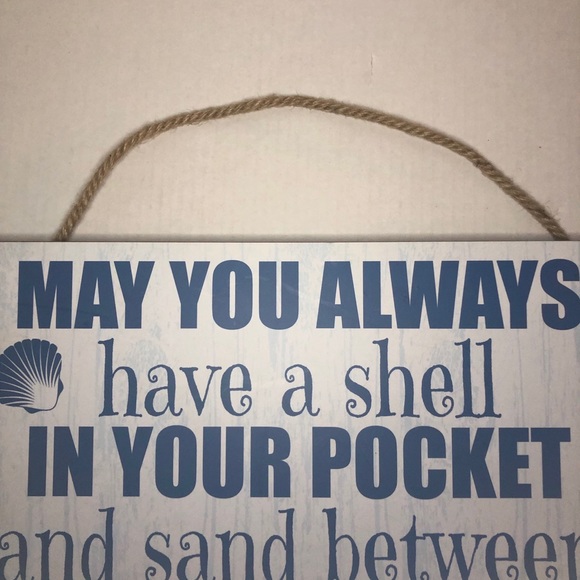 Surf Style Beach Sign Sand Between Your Toes BNWT - Picture 9 of 11